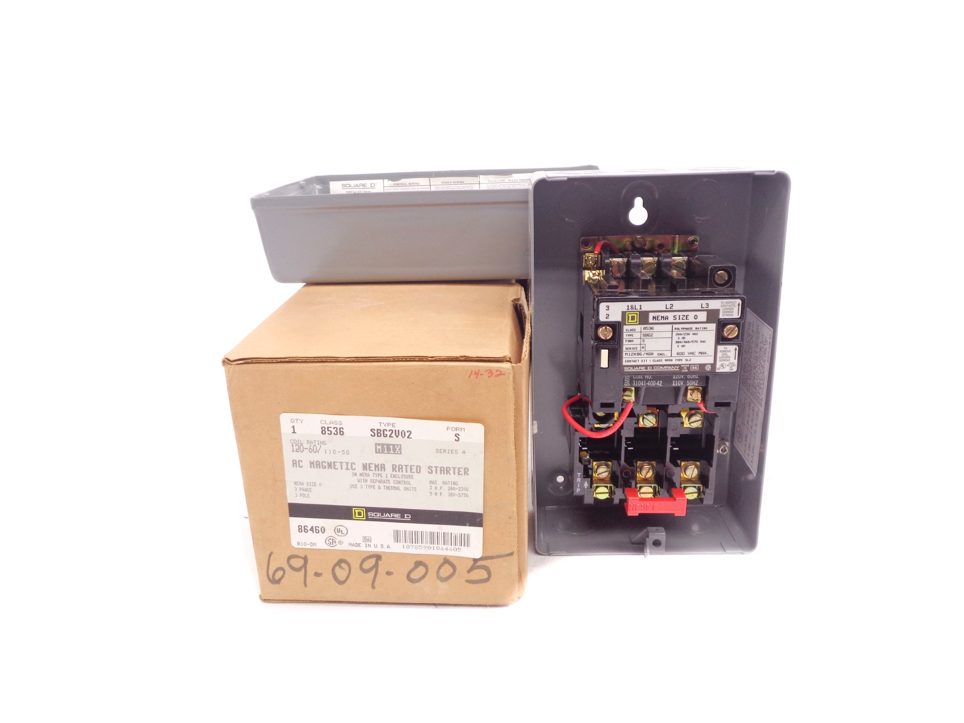 SQUARE D 8536SBG2V02S SER. A NSMP