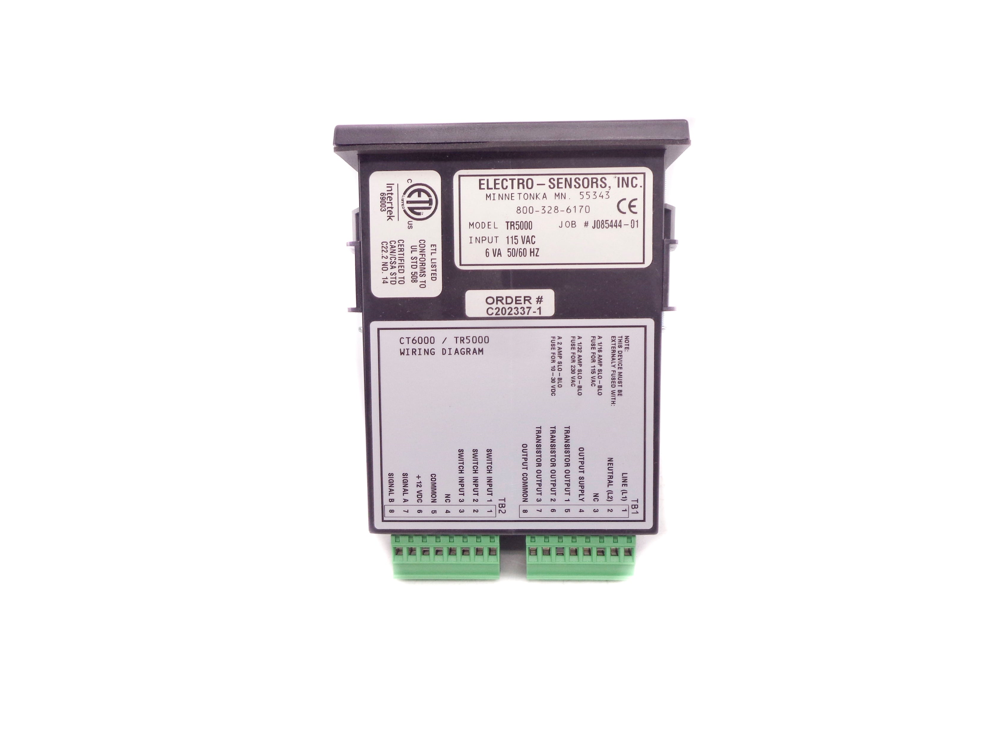 ELECTRO SENSORS TR5000 NSNP