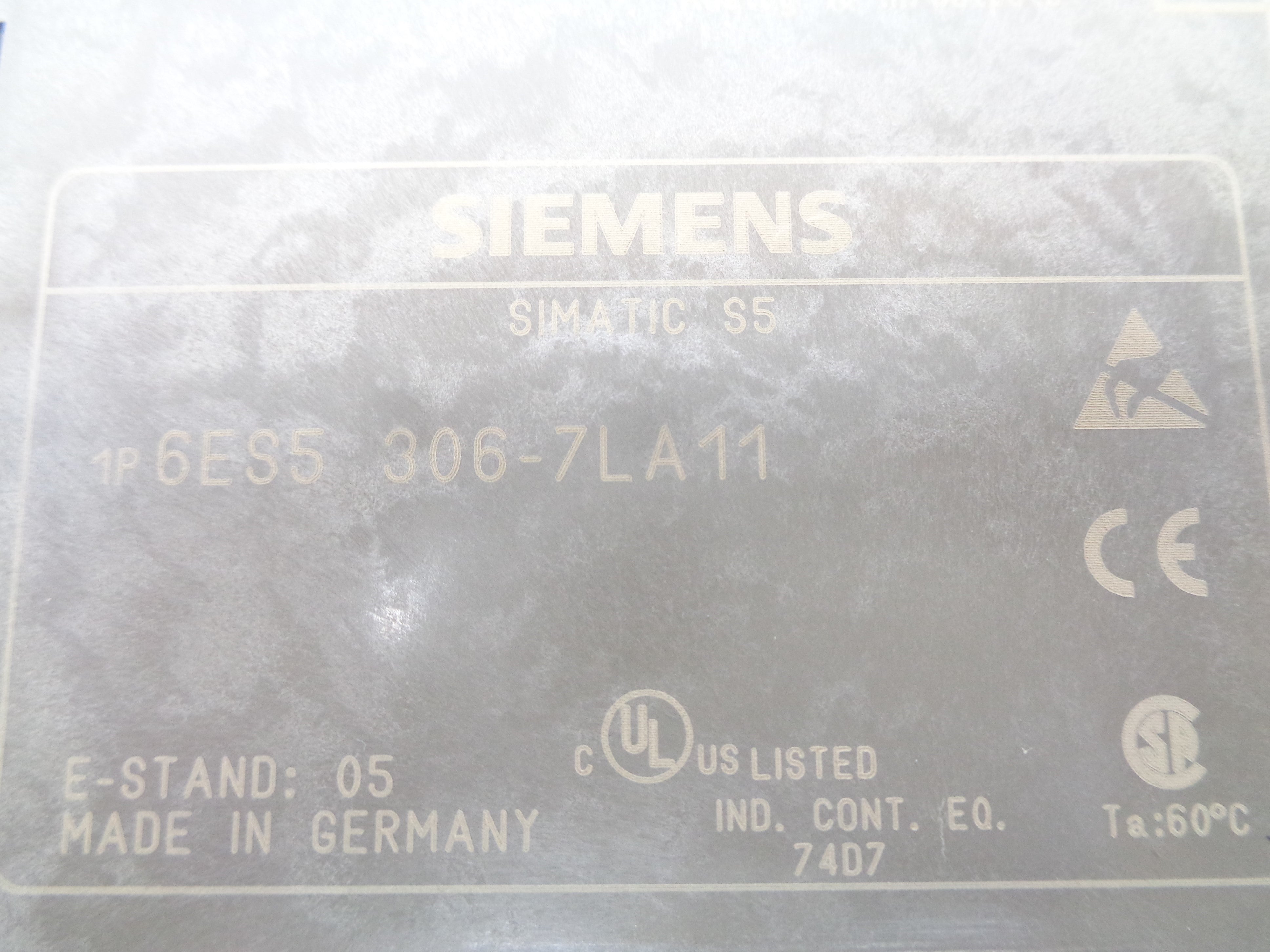 SIEMENS 6ES5306-7LA11 NSNP