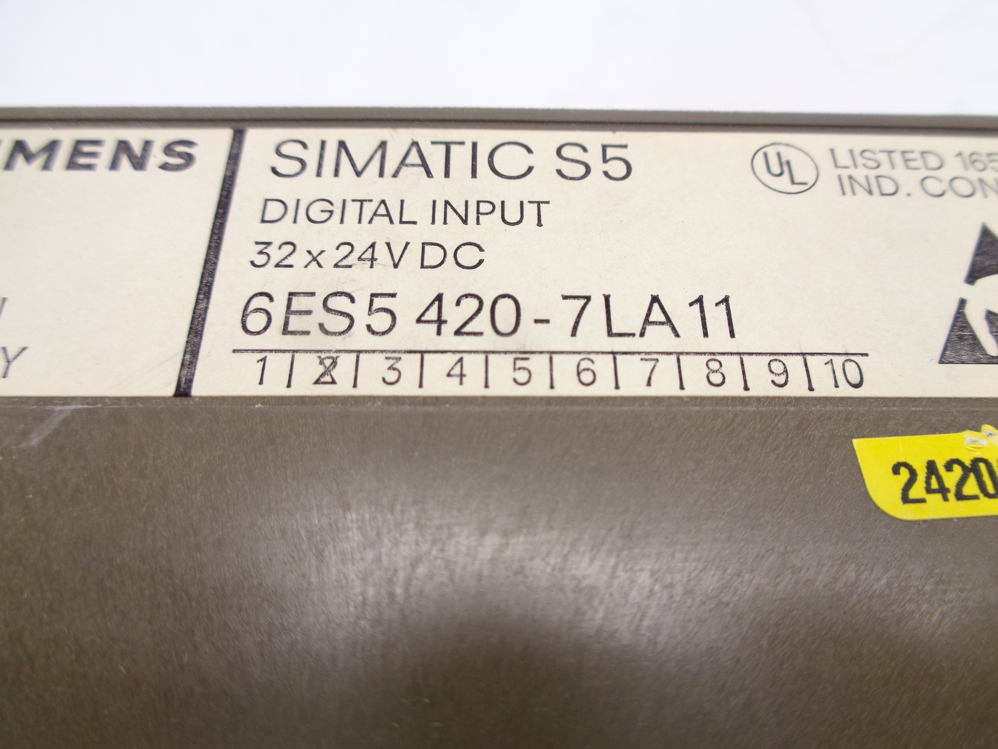 SIEMENS 6ES5420-7LA11 UNMP
