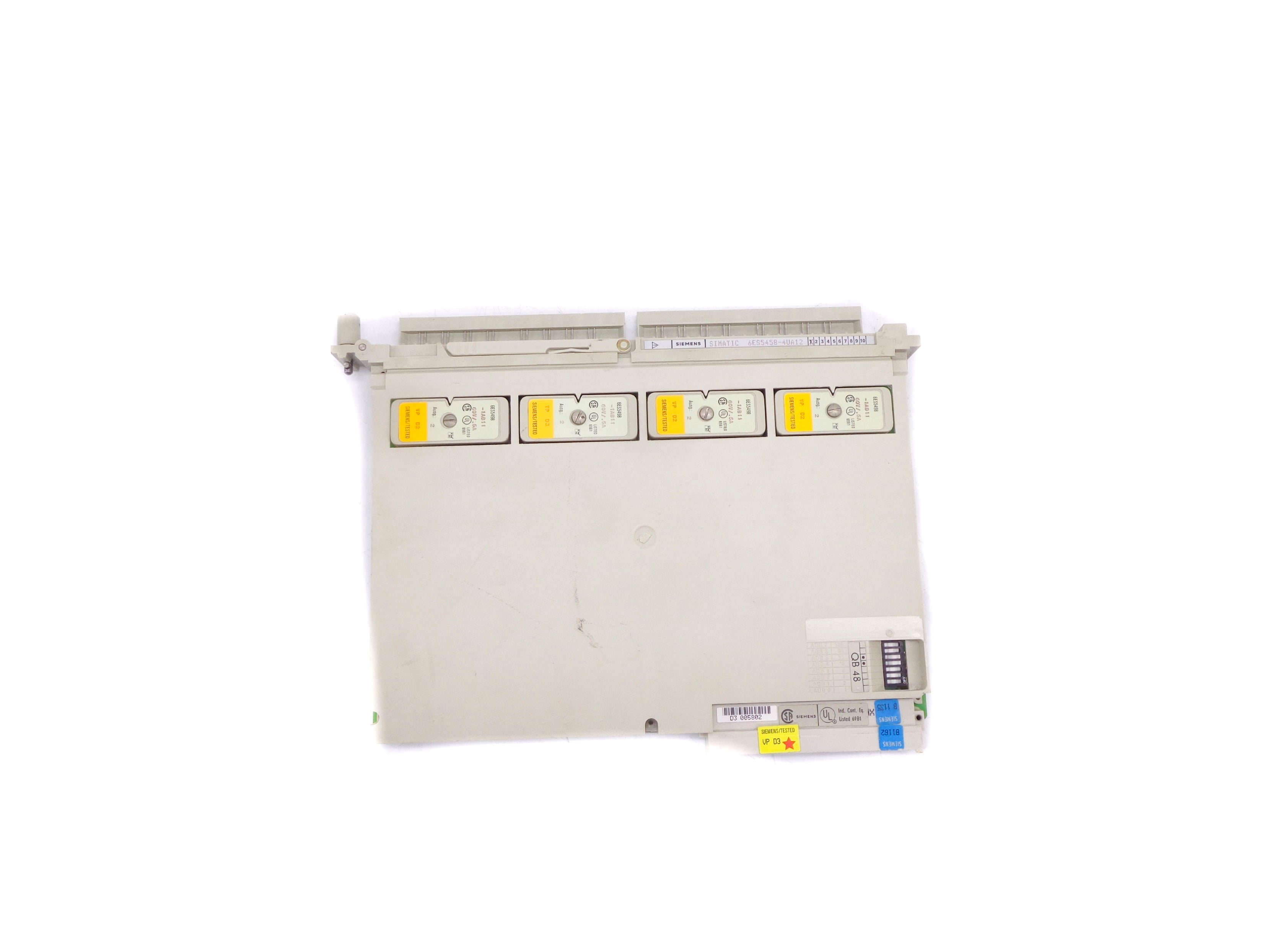 SIEMENS 6ES5458-4UA12 UNMP