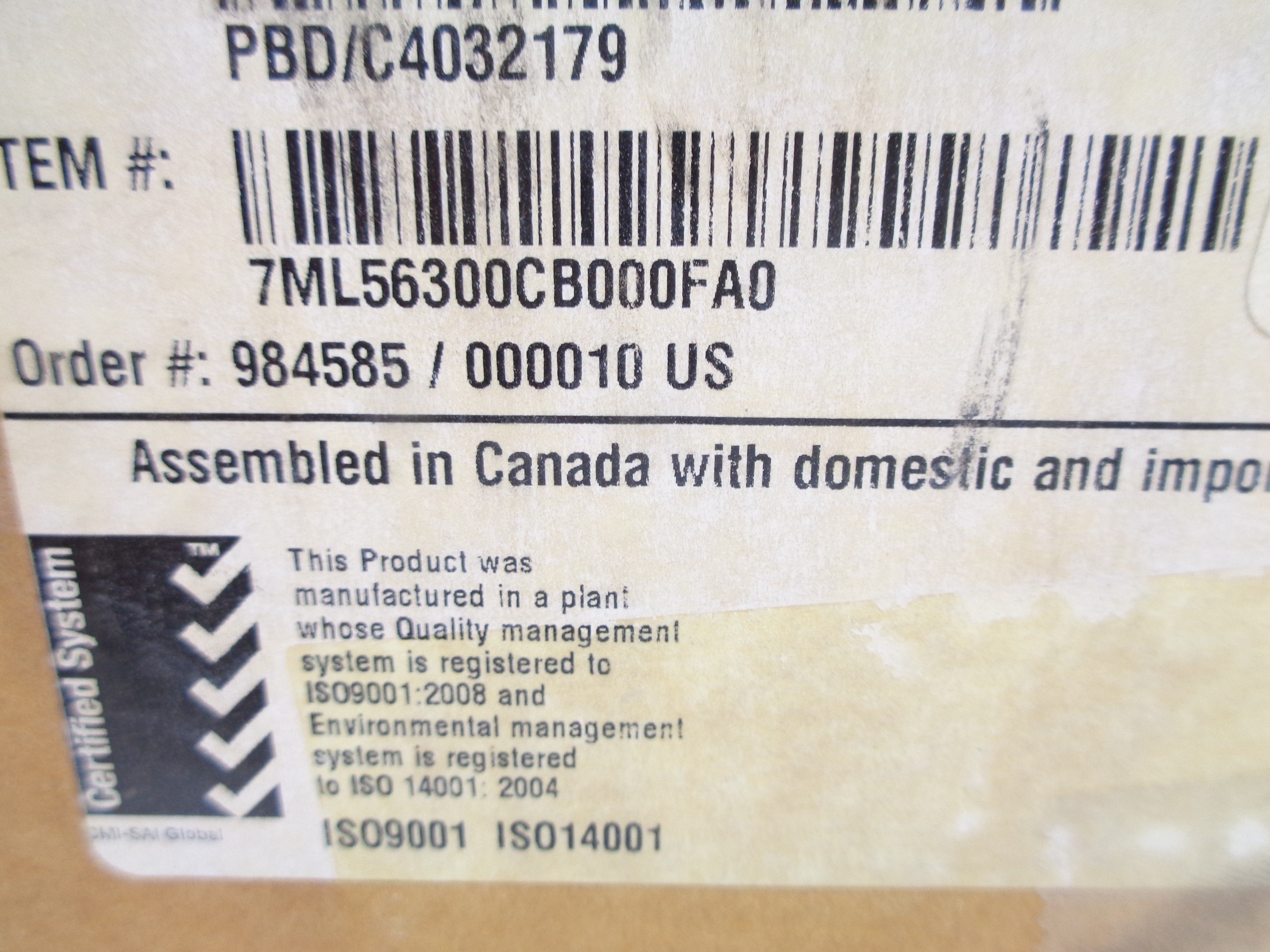 SIEMENS 7ML56300CB000FA0 12-250V NSMP
