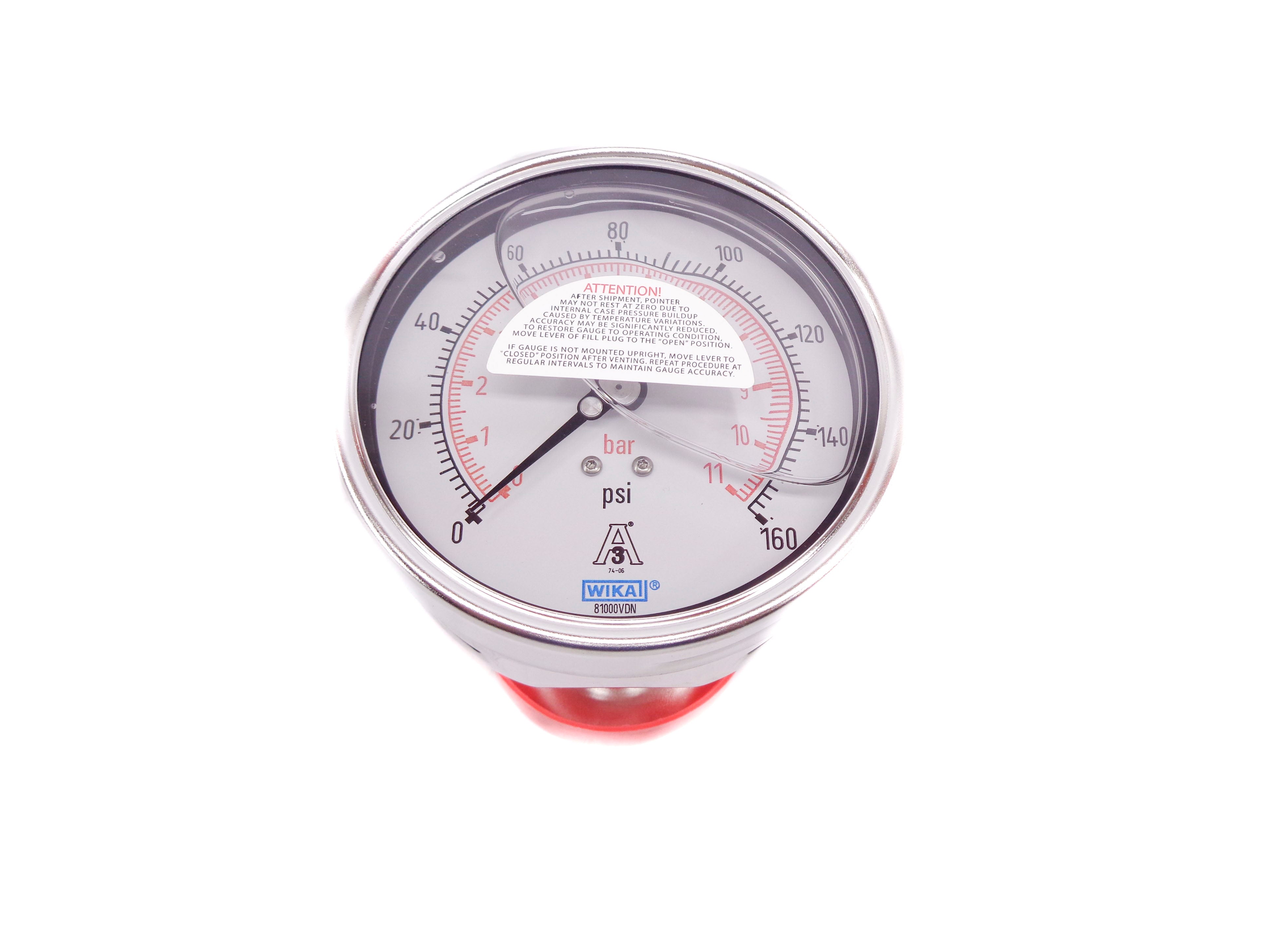 WIKA 50410075 0-160PSI NSMP