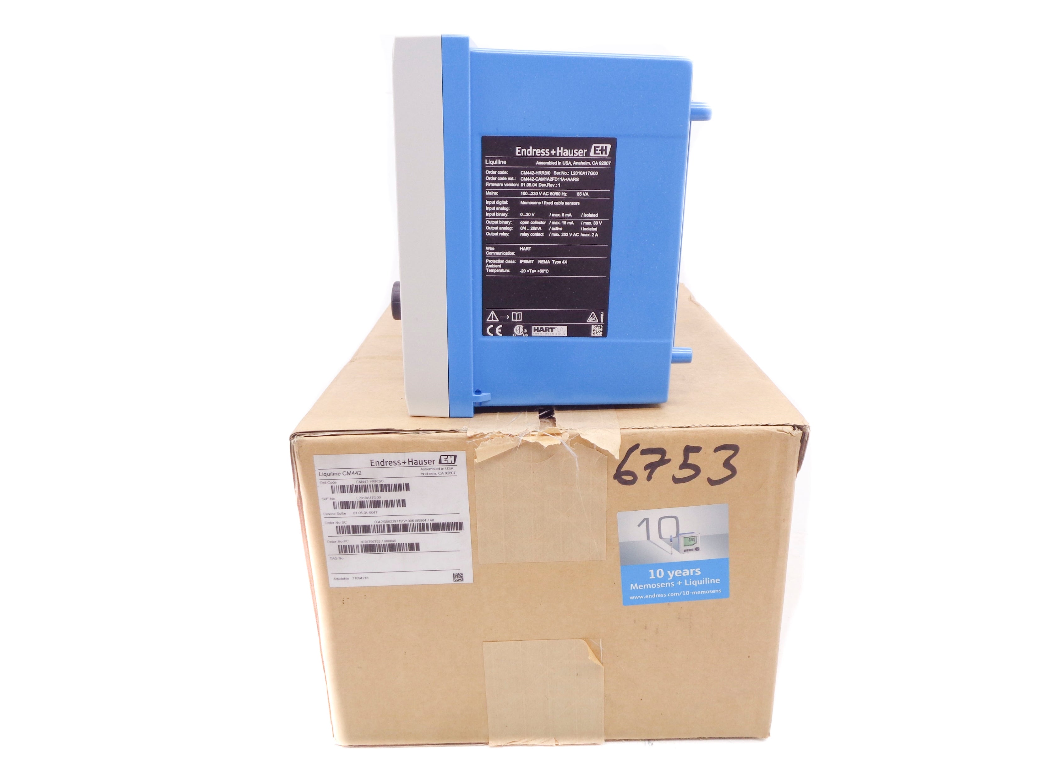 ENDRESS+HAUSER CM442-HRR3/0 NSMP