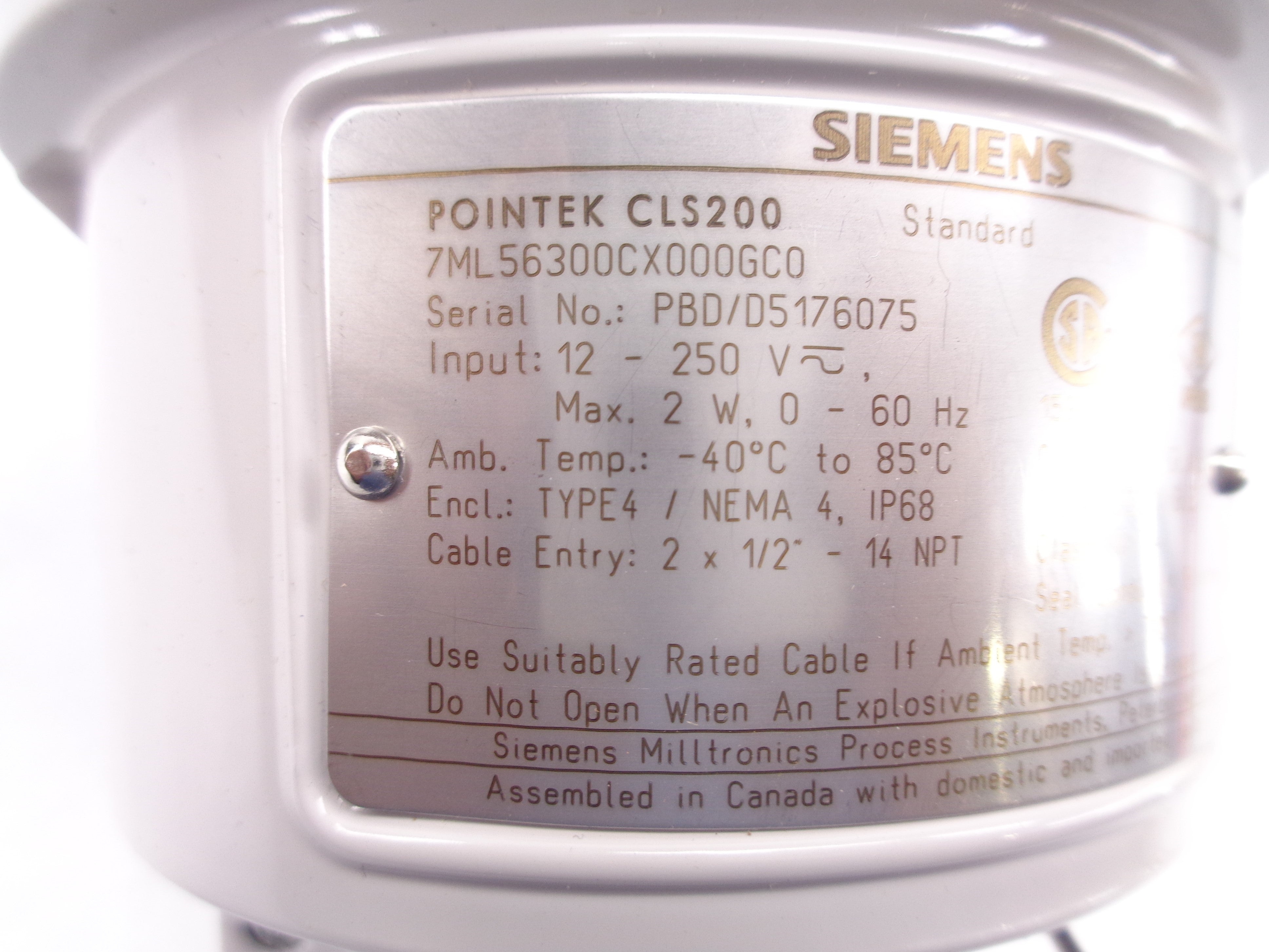 SIEMENS 7ML56300CX000GC0 NSNP