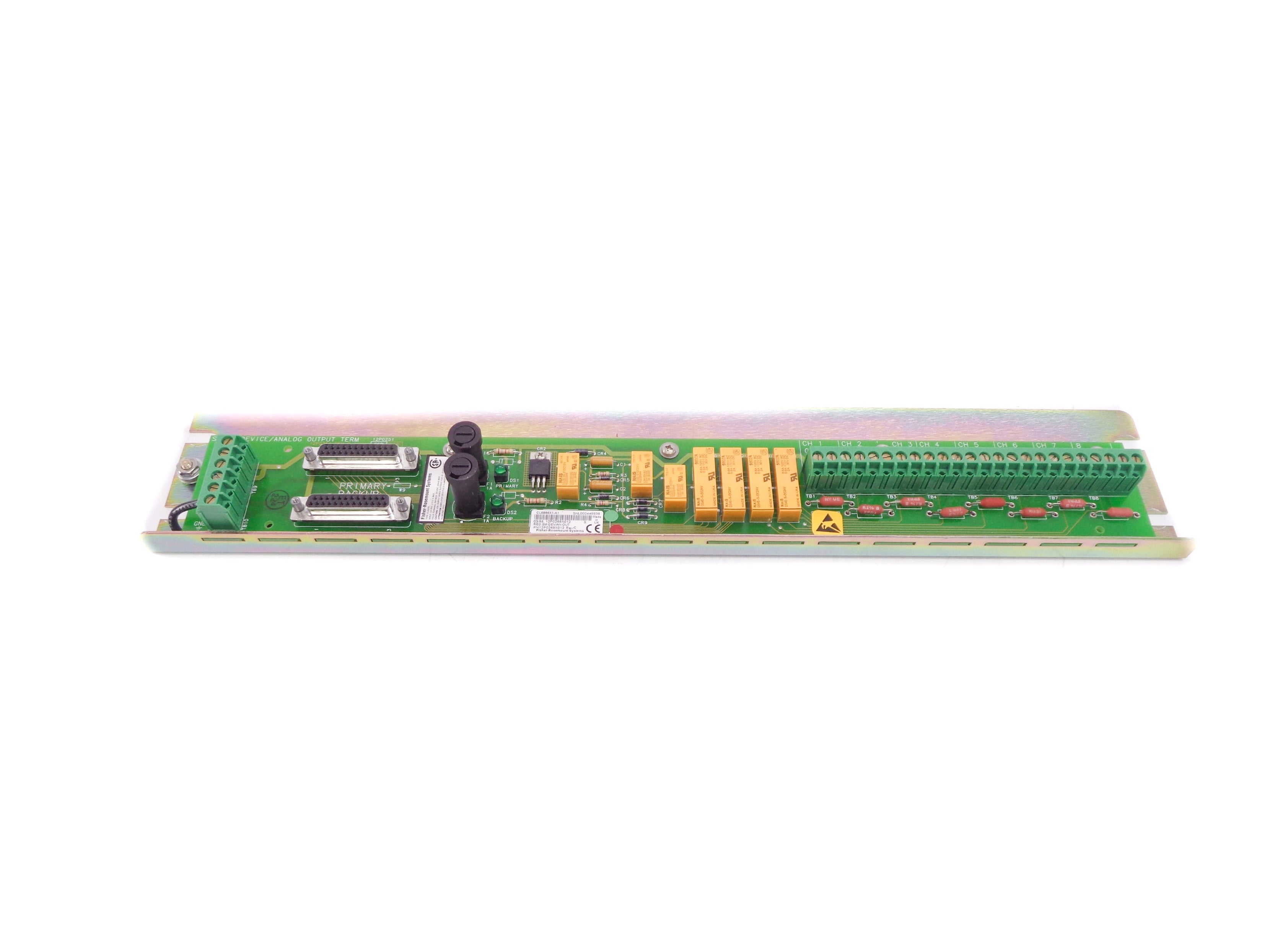 FISHER ROSEMOUNT CL6886X1-A1 REV. C (AS PICTURED) UNMP