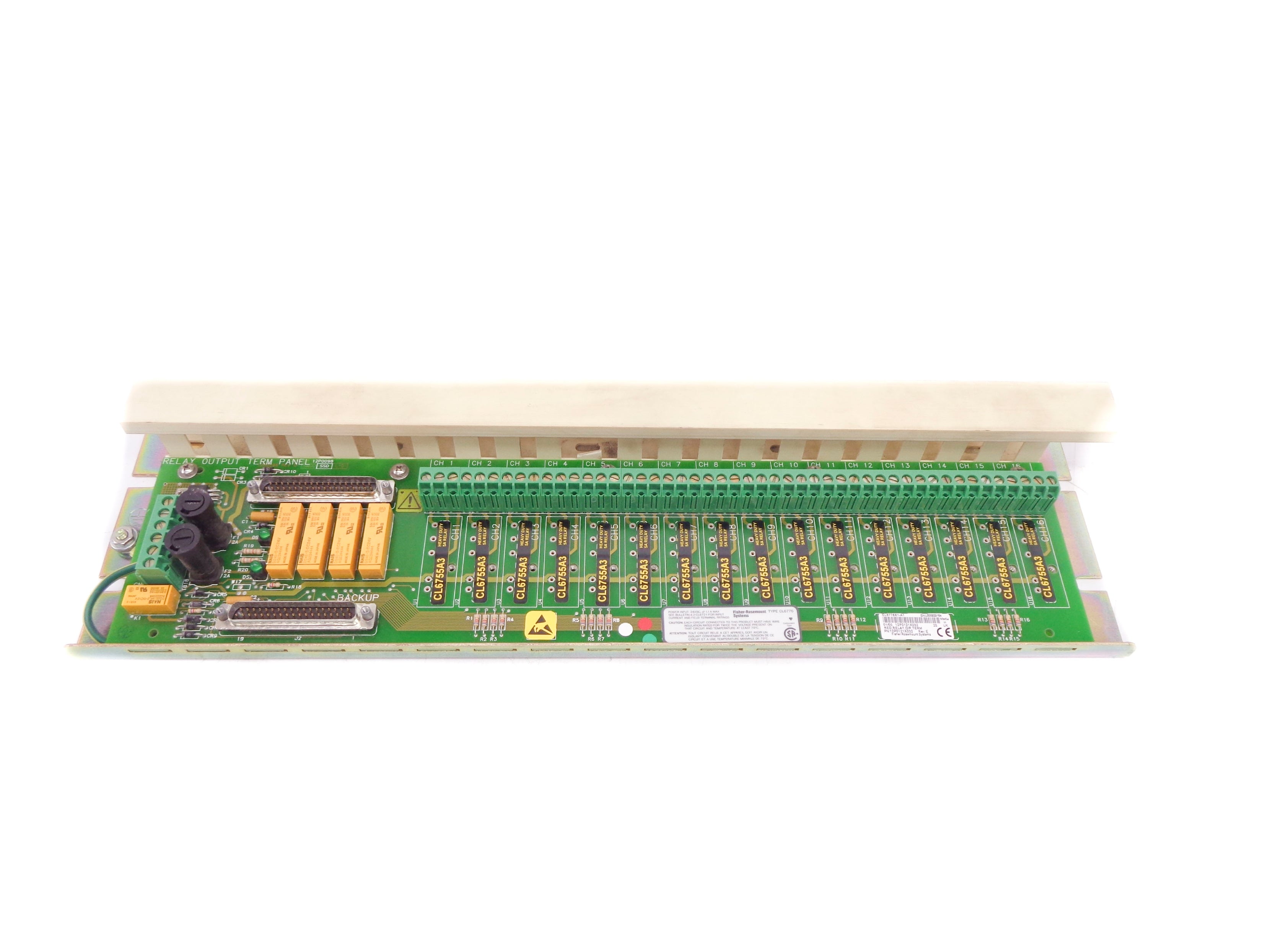 FISHER ROSEMOUNT CL6776X1-A1 12P0121X032 REV. E UNMP