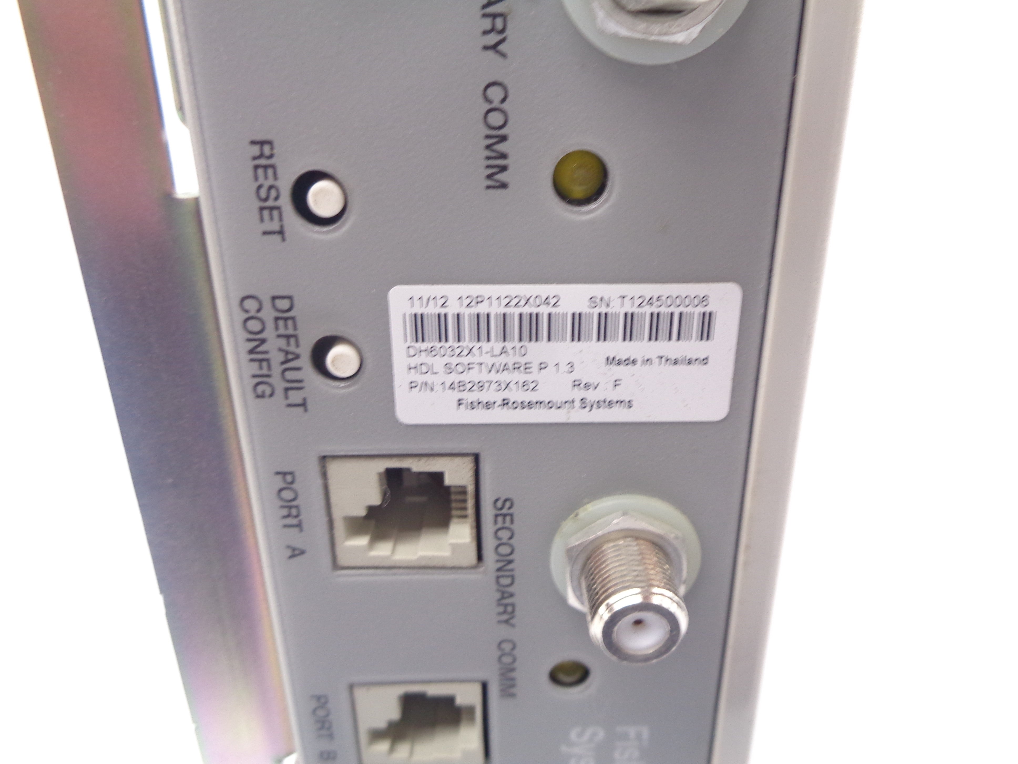 FISHER ROSEMOUNT DH6032X1-LA10 UNMP