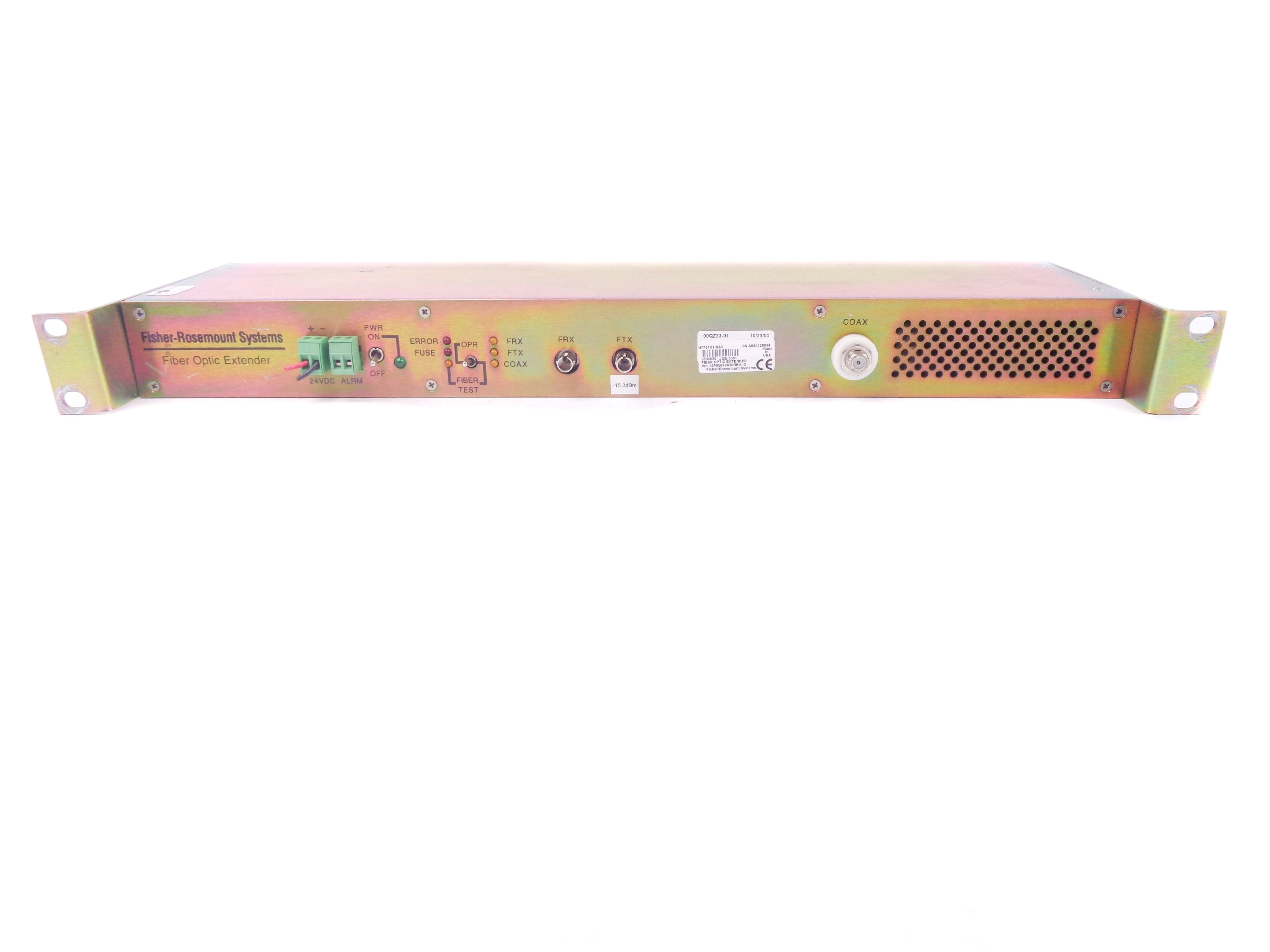 FISHER ROSEMOUNT DH7751X1-BA2 12P0569X022 UNMP
