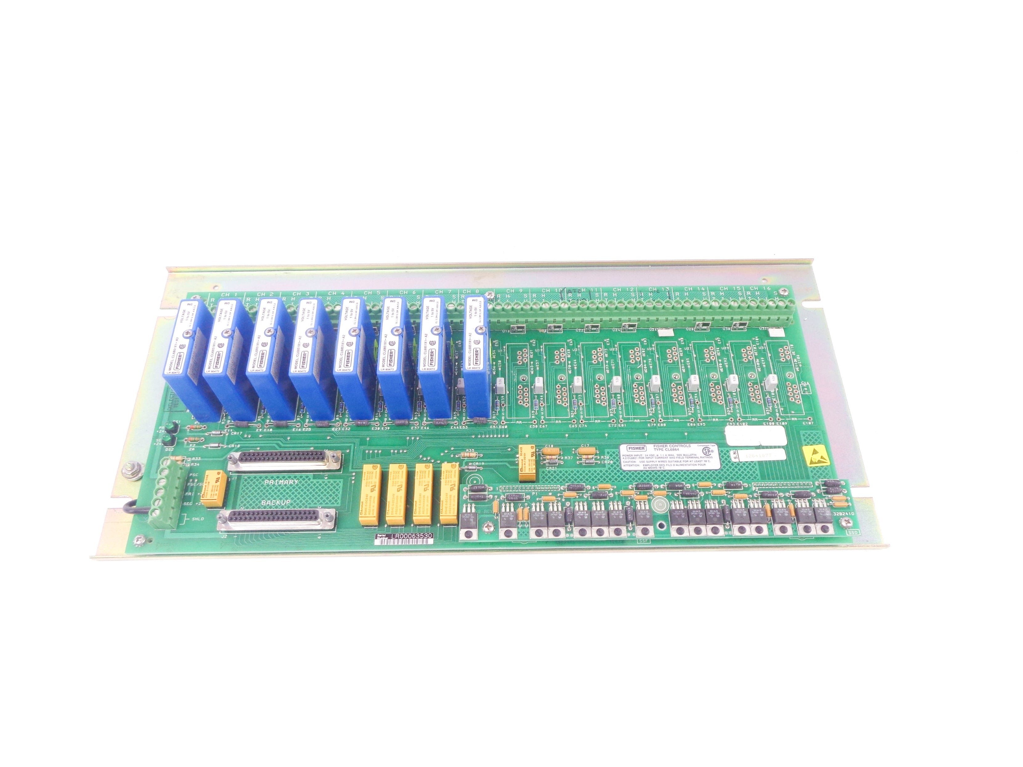 FISHER ROSEMOUNT CL6864X1-A2 REV. N UNMP