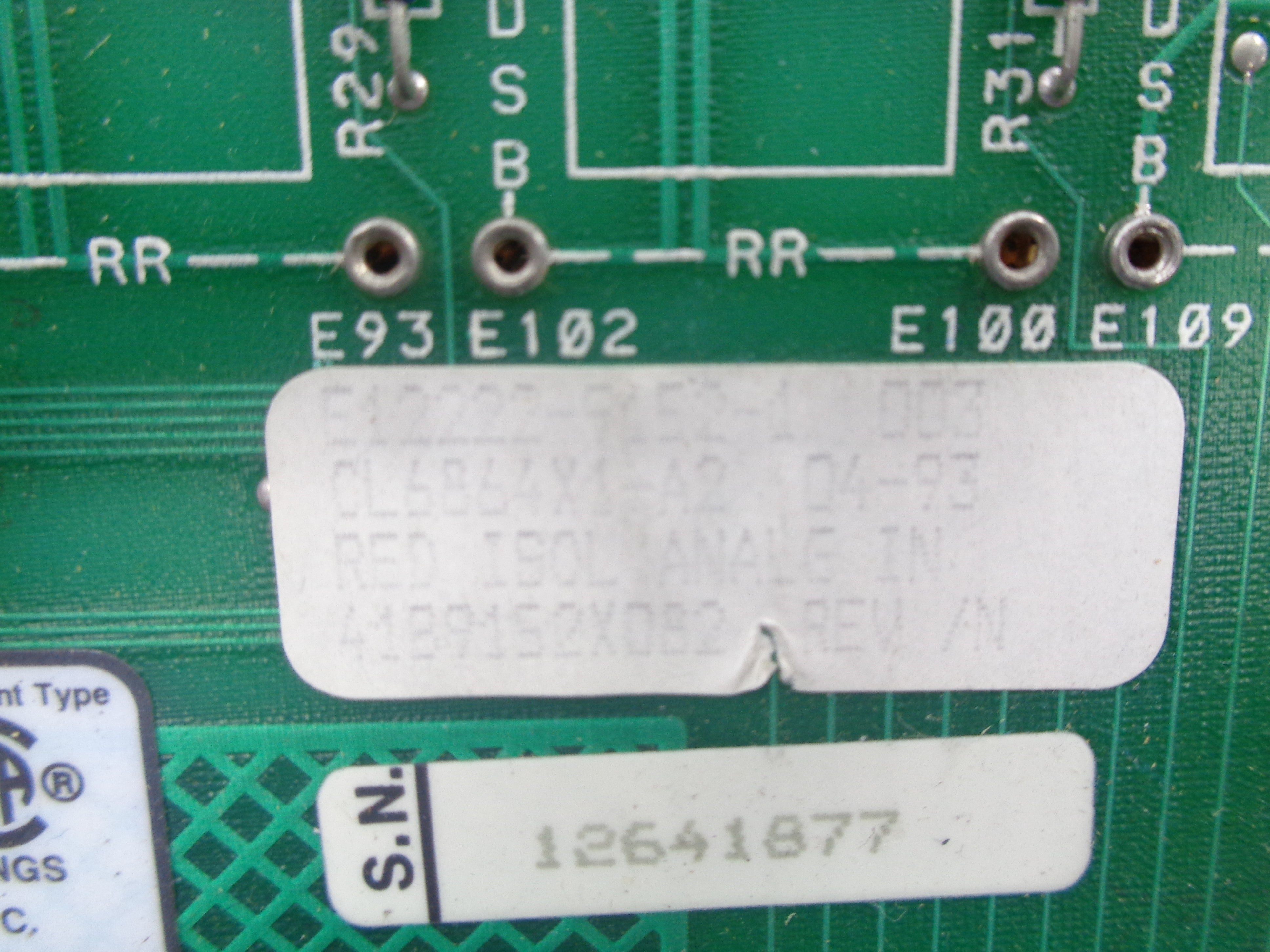FISHER ROSEMOUNT CL6864X1-A2 REV. N UNMP