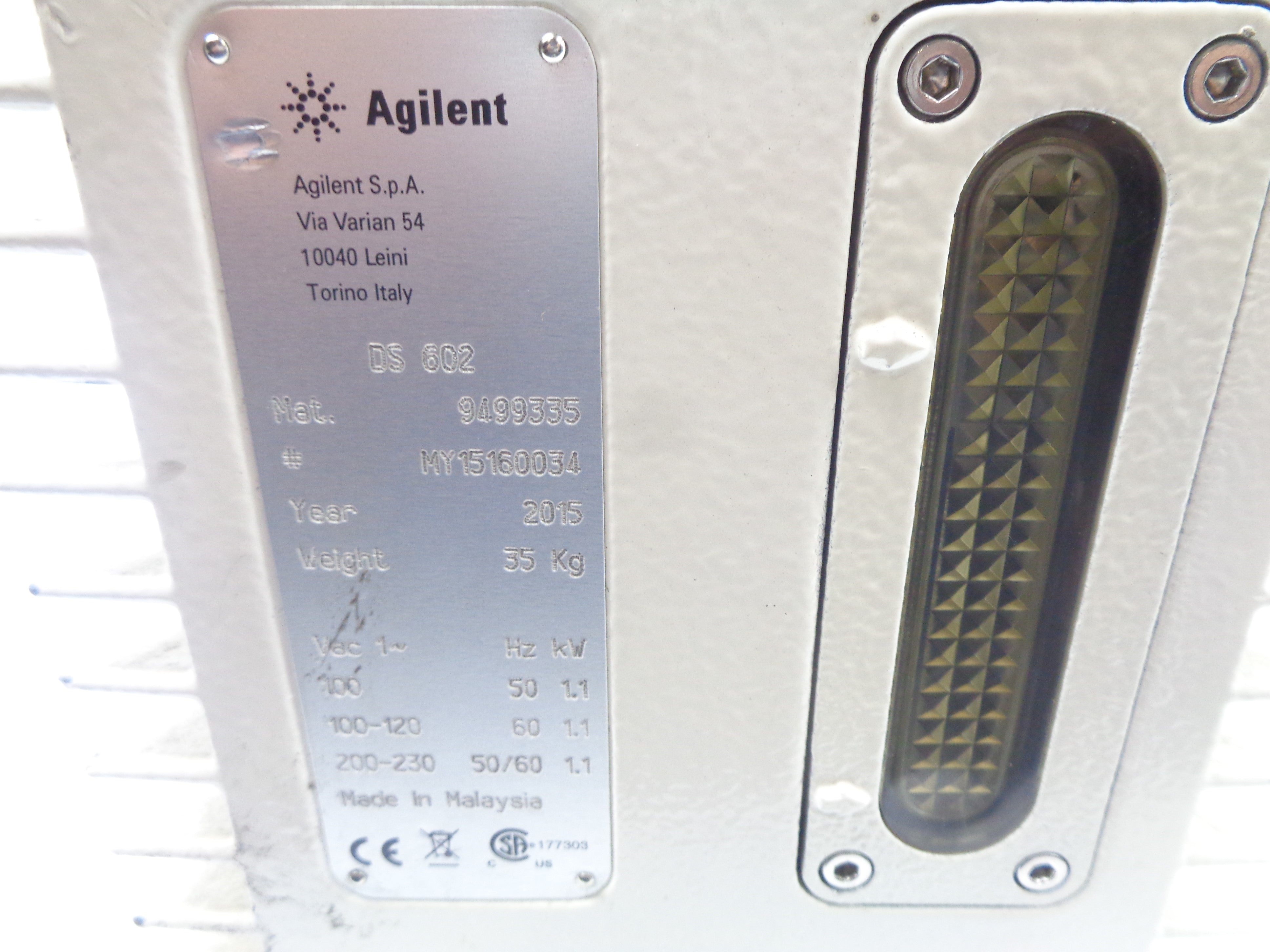 AGILENT DS602 9499335 UNMP