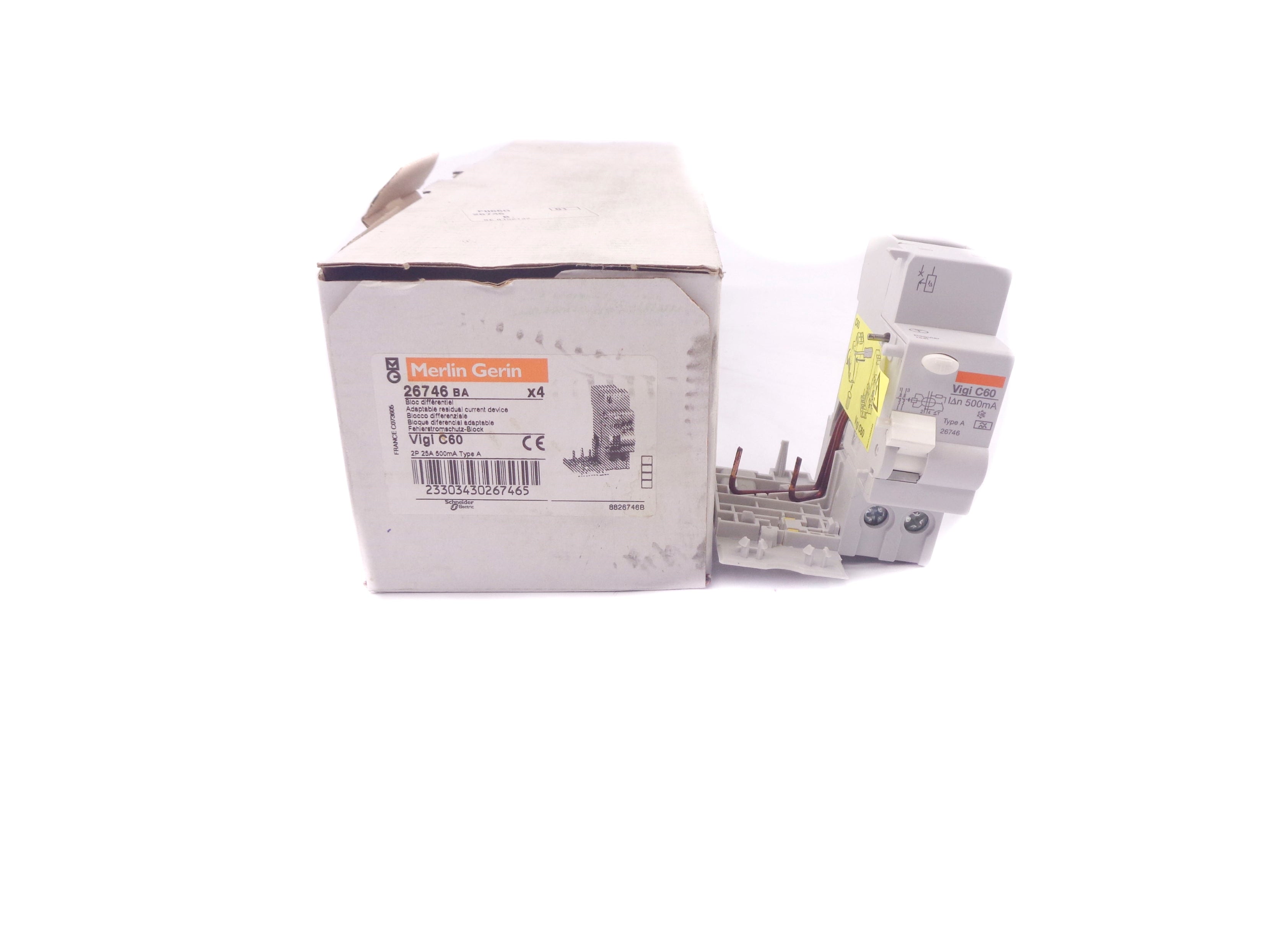 MERLIN GERIN VIGIC60 26746 (PKG OF 4) NSMP