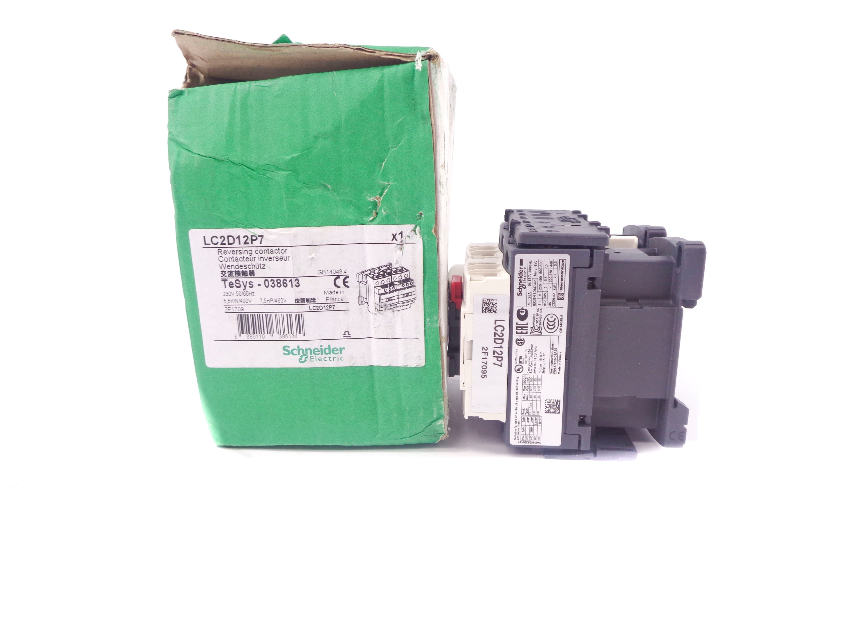 SCHNEIDER ELECTRIC LC2D12P7 230V NSMP