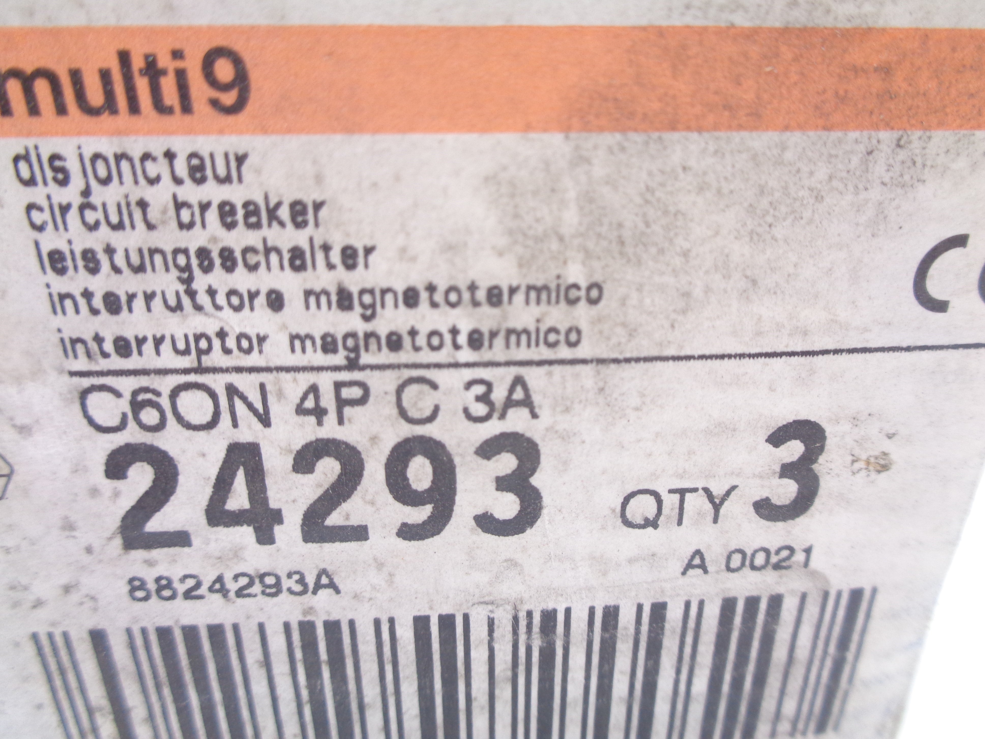 MERLIN GERIN 24293 400V 3A (PKG OF 3) NSMP