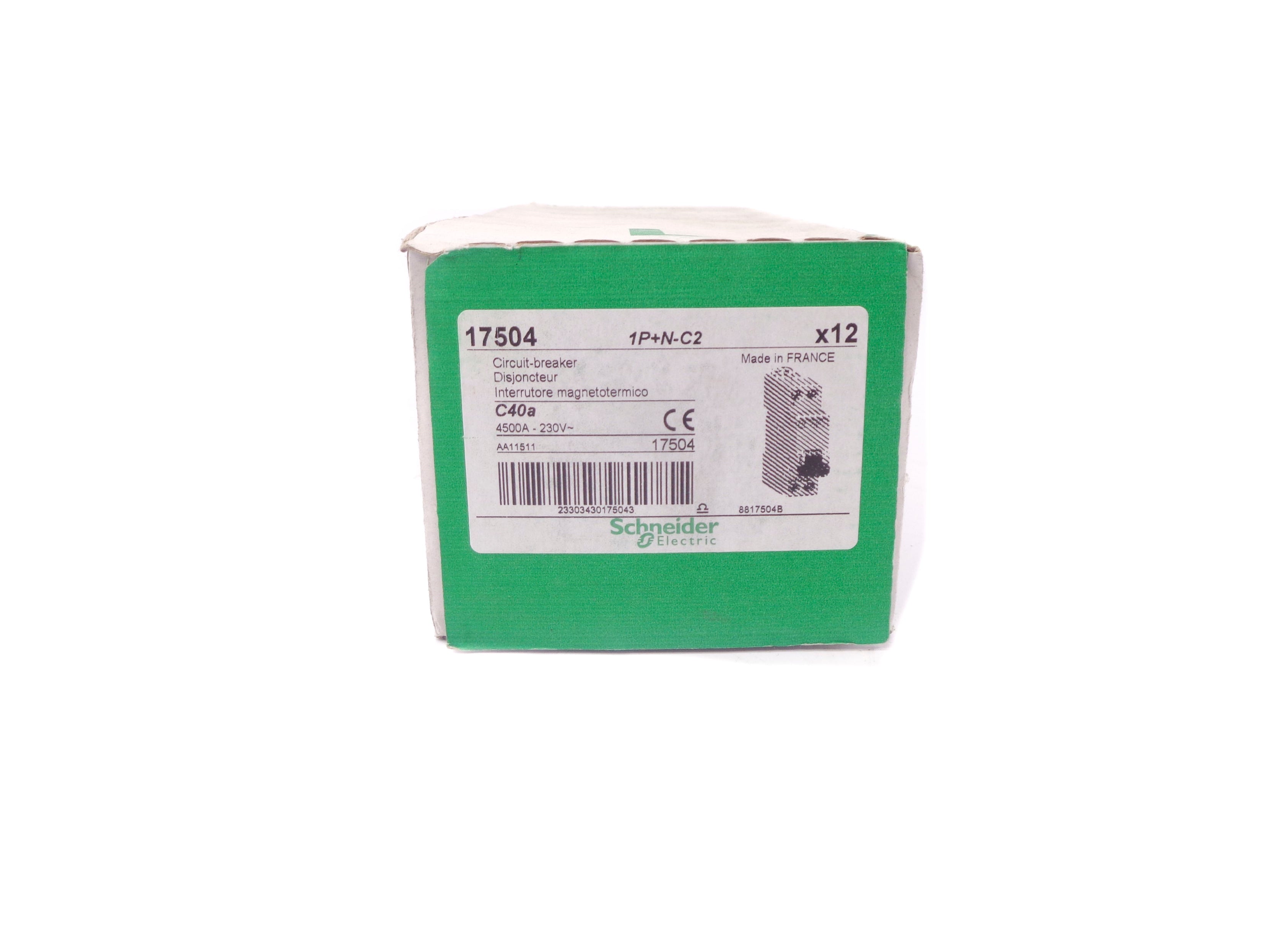 SCHNEIDER ELECTRIC 17504 230V 4500A (PKG OF 12) NSFS