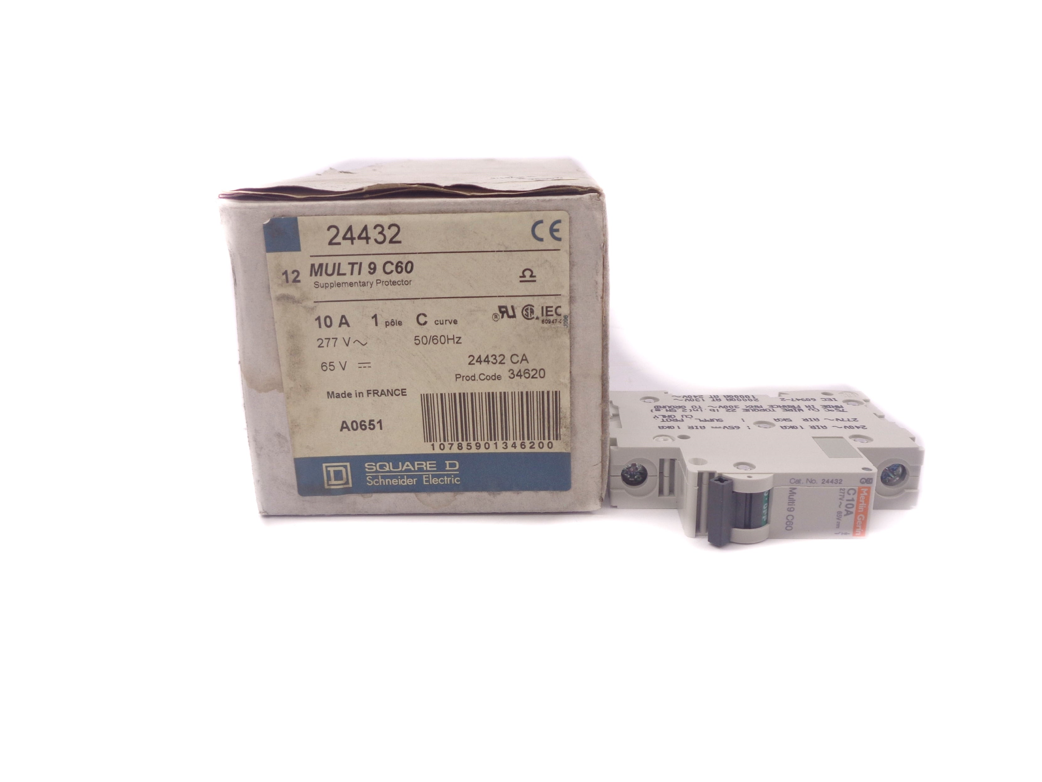 SQUARE D 24432 10A 277V (PKG OF 12) NSMP