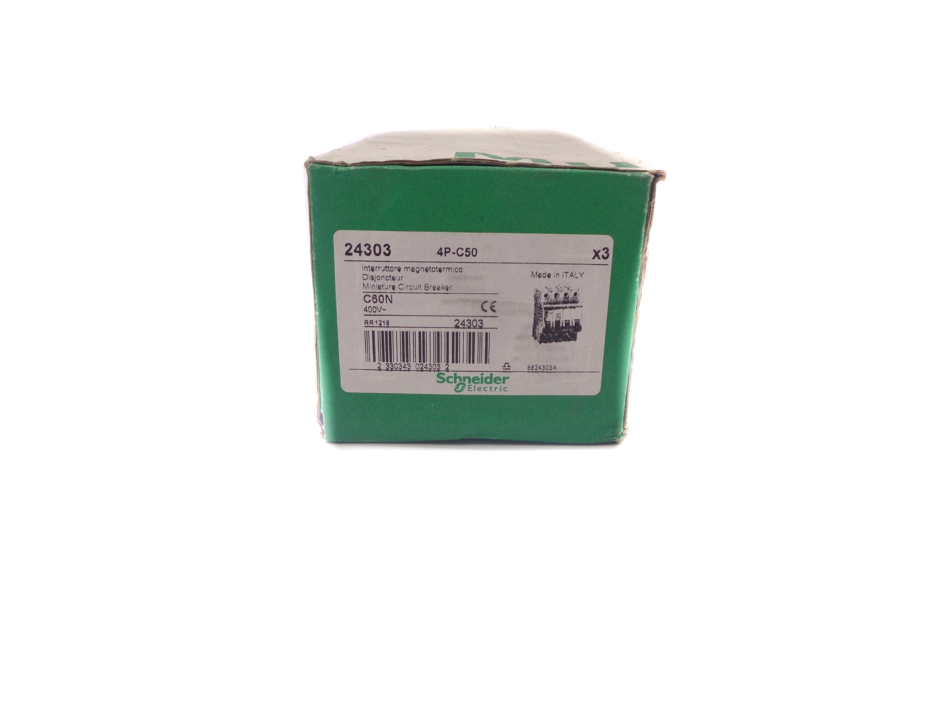 SCHNEIDER ELECTRIC 24303 50A 400V (PKG OF 3) NSFS
