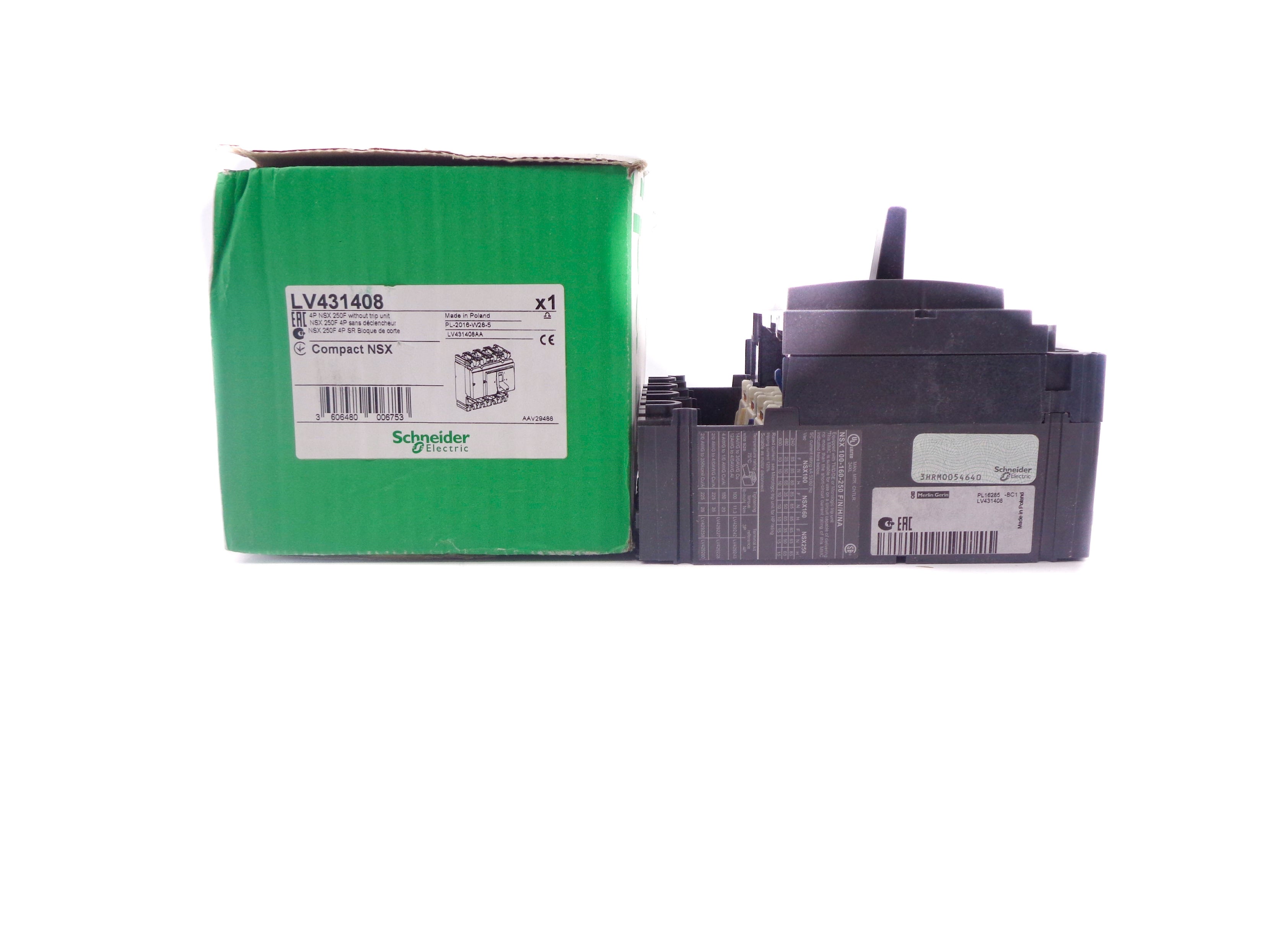 SCHNEIDER ELECTRIC LV431408 800V NSMP