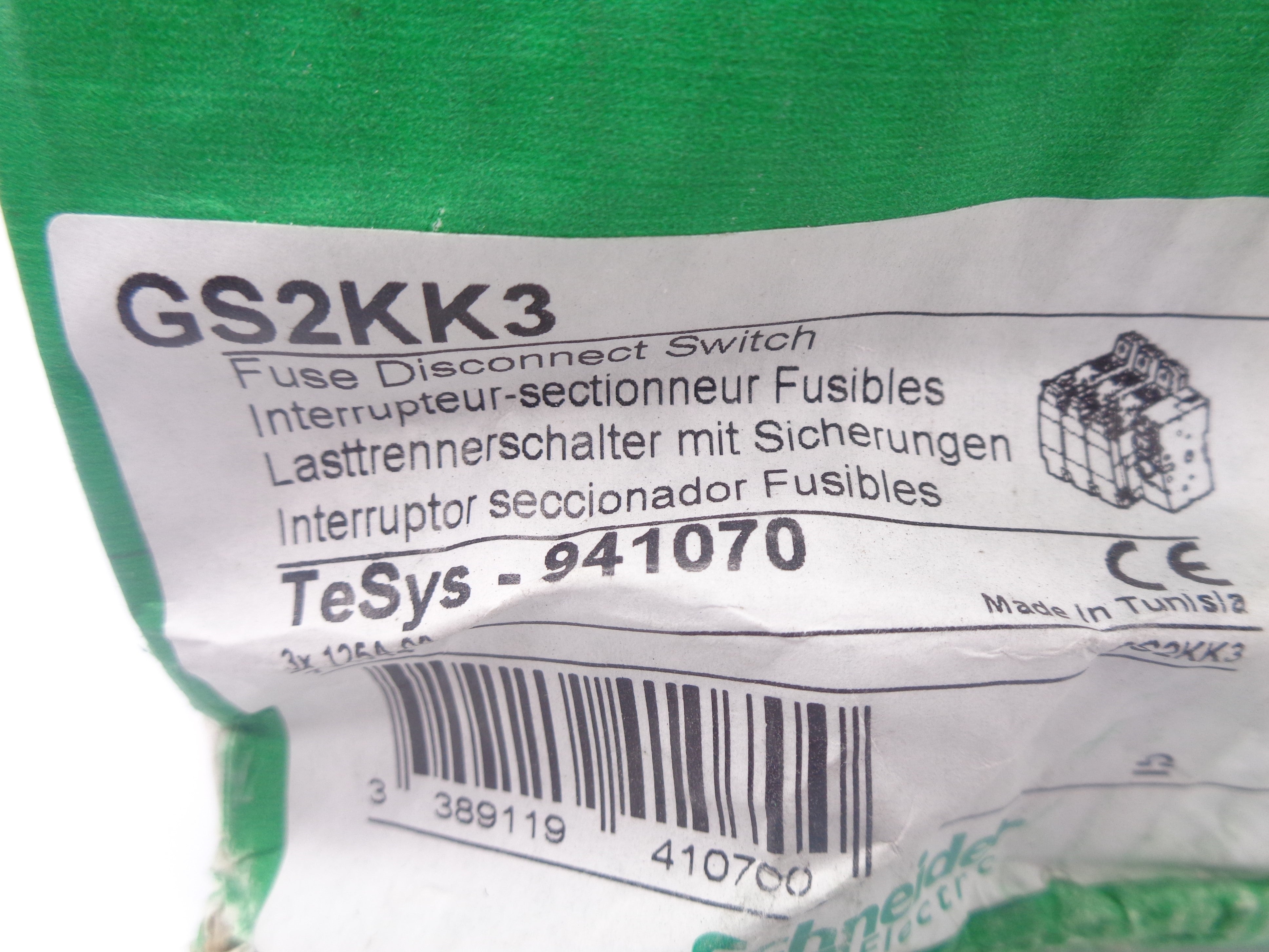 SCHNEIDER ELECTRIC GS2KK3 NSMP