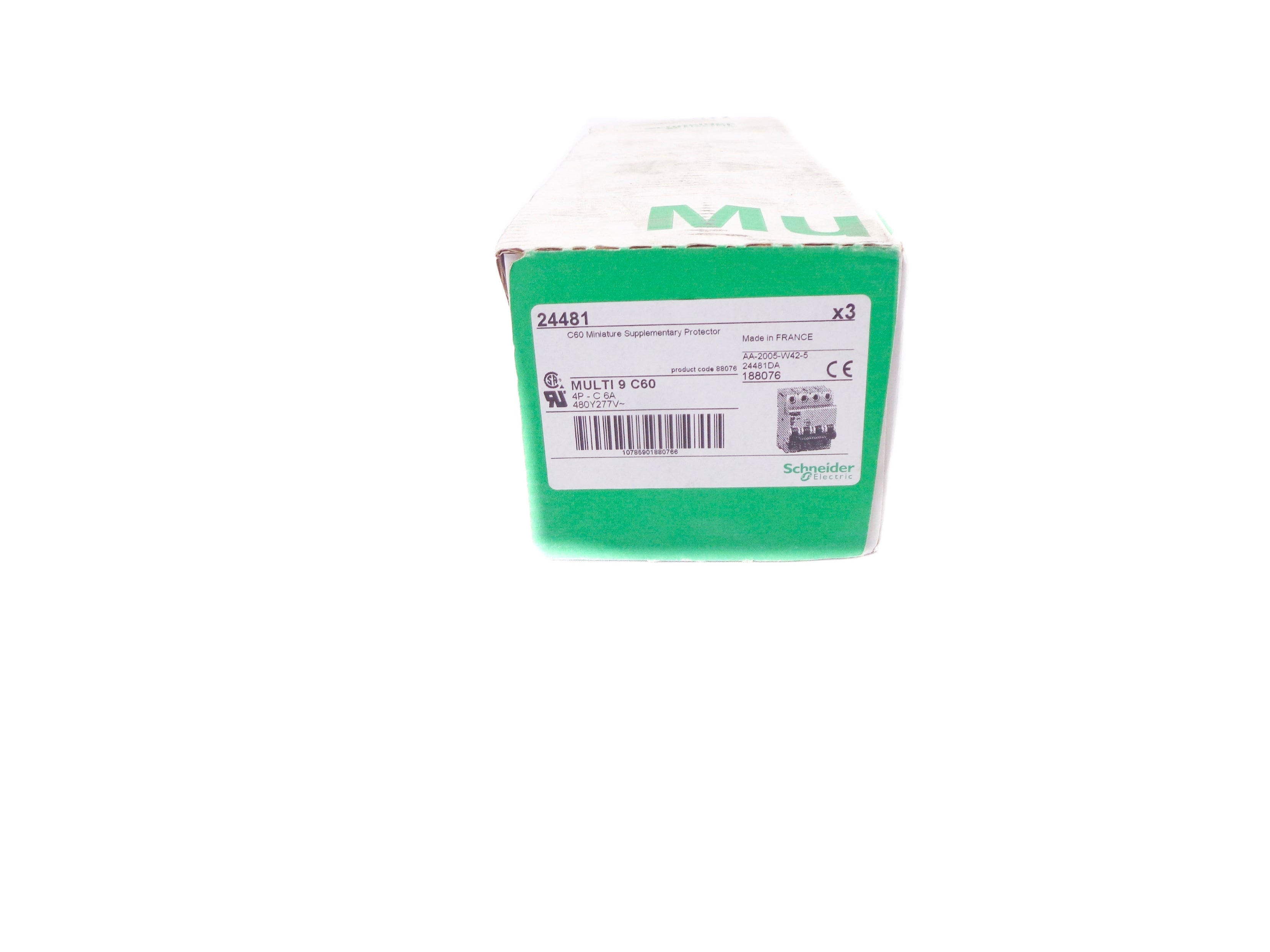 SCHNEIDER ELECTRIC 24481 277V 6A (PKG OF 3) NSFS