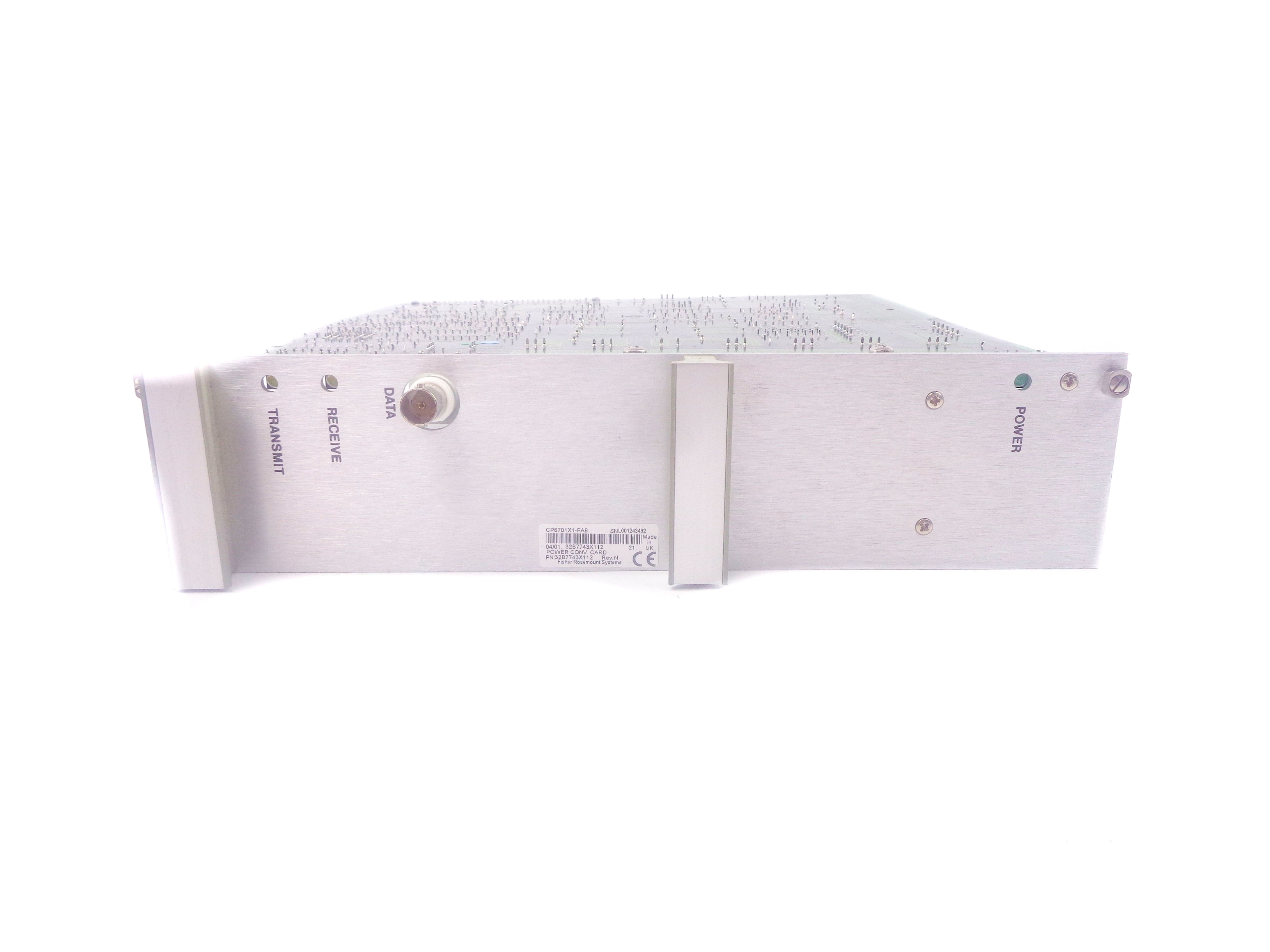 FISHER ROSEMOUNT CP6701X1-FA8 32B7743X112 REV. N NSNP