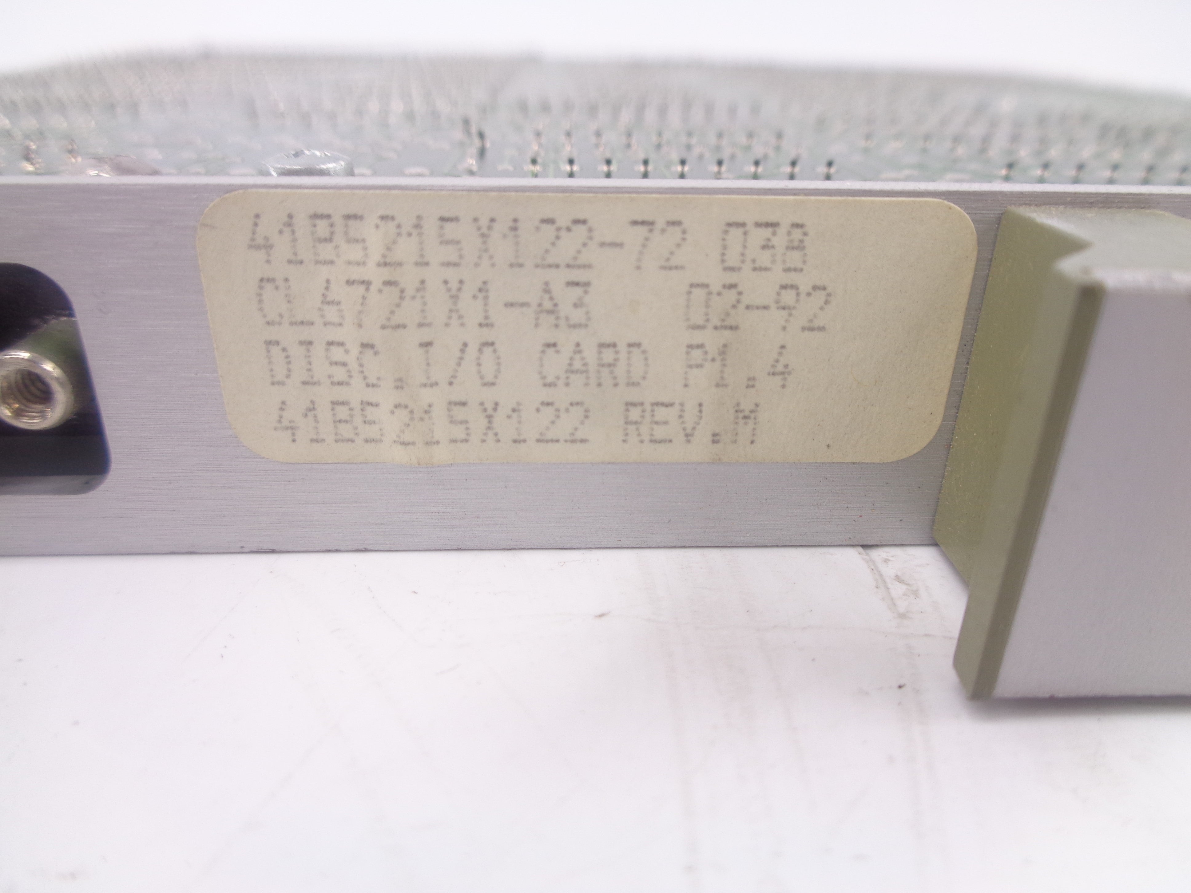 FISHER ROSEMOUNT CL6721X1-A3 41B5215X122 REV. M NSNP