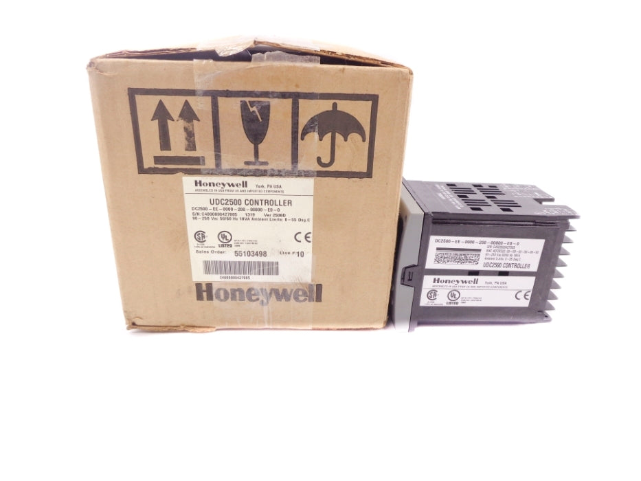 HONEYWELL DC2500-EE-0000-200-00000-E0-0 UDC2500 90-250VAC NSMP