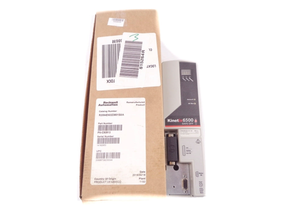 ALLEN BRADLEY 2094-EN02D-M01-S0 SER. A F/W 3.003 REMAN
