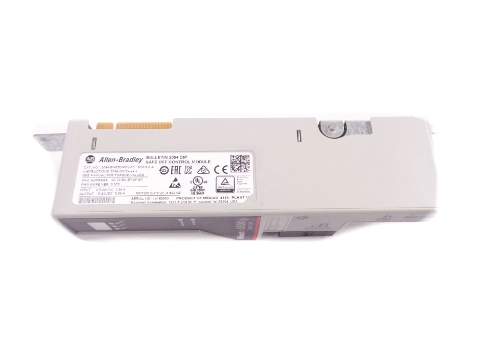 ALLEN BRADLEY 2094-EN02D-M01-S0 SER. A F/W 3.003 REMAN