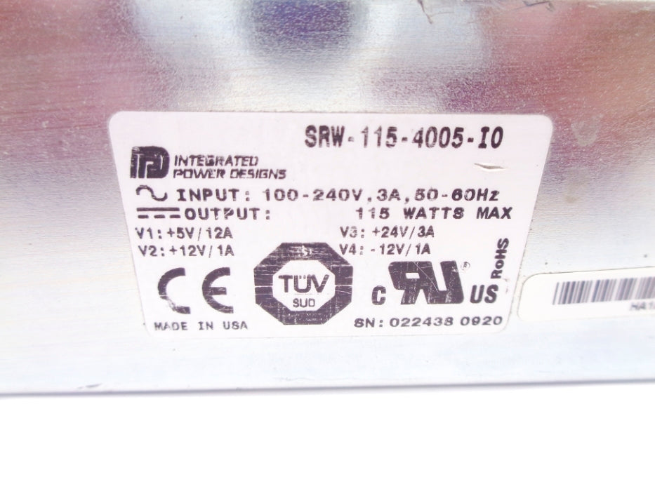 INTERGRATED POWER SRW-115-4005-IO UNMP