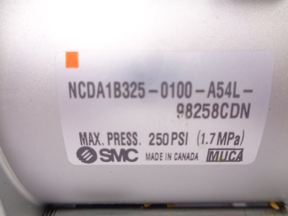 SMC NCDA1B325-0100-A54L-98258CDN 250PSI NSNP