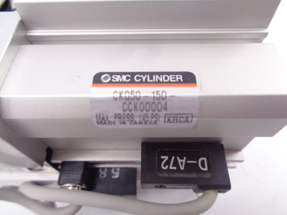 SMC CKQ50-15D-CCK00004 145PSI NSNP