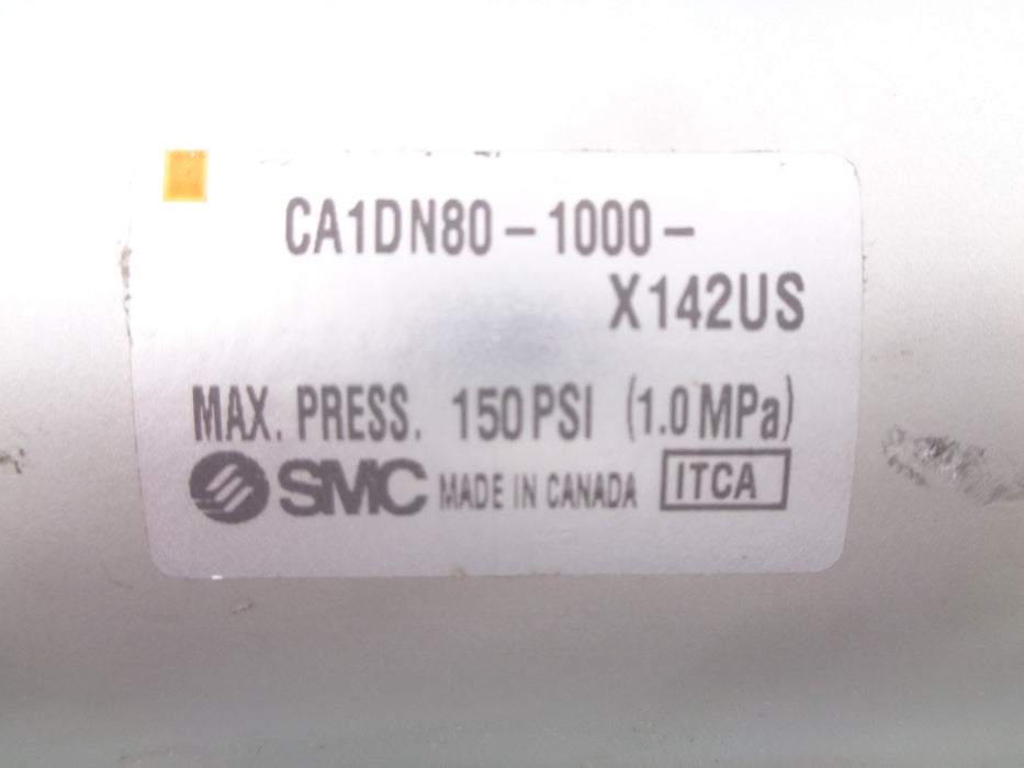 SMC CA1DN80-1000-X142US 150PSI NSNP