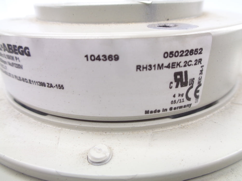 ZIEHL-ABEGG RH31M-4EK.2C.2R UNMP