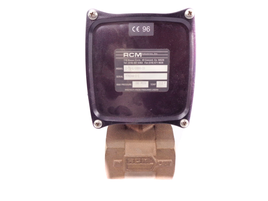 RCM 2-71-L-1000-ID 0-1000PSI NSNP