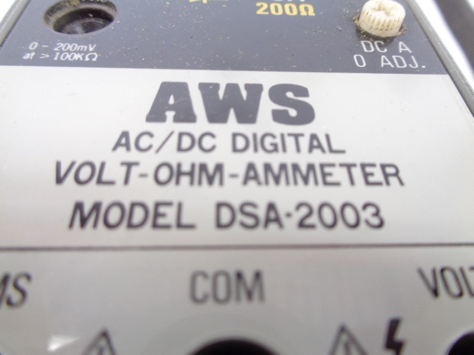 AWS DSA-2003 UNMP