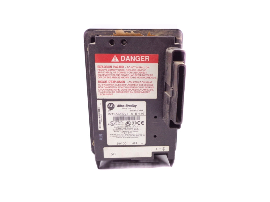 ALLEN BRADLEY 2711-K3A17L1 SER. A F/W 4.10 UNMP