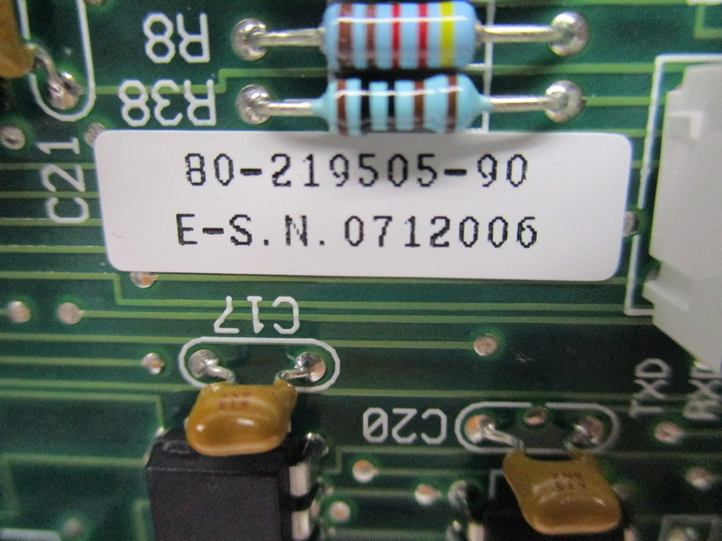 SOLID STATE CONTROLS 80-219505-90 REV. F NSMP