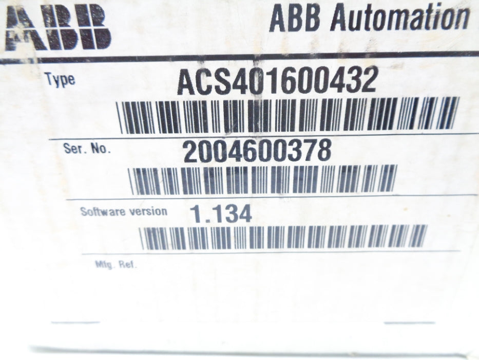 ABB ACS401600432 NSMP