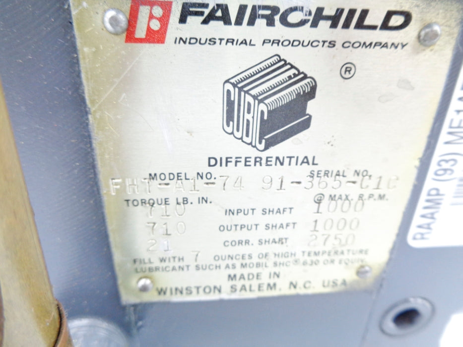 FAIRCHILD FHT-A1-74 NSNP