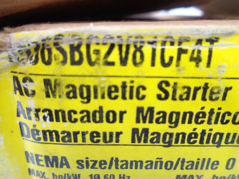 SQUARE D 8536SBG2V81CF4T SER. A NSMP