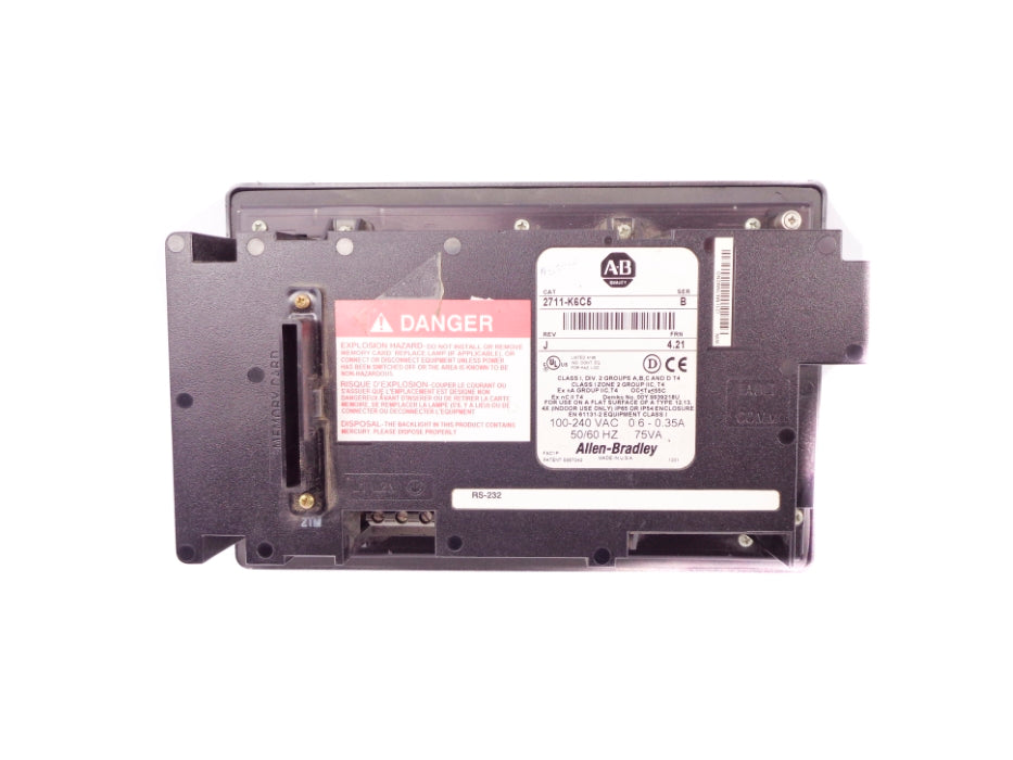 INDUSTRIAL SPARE PART 2711-K6C5 SER. B F/W 4.21 UNMP