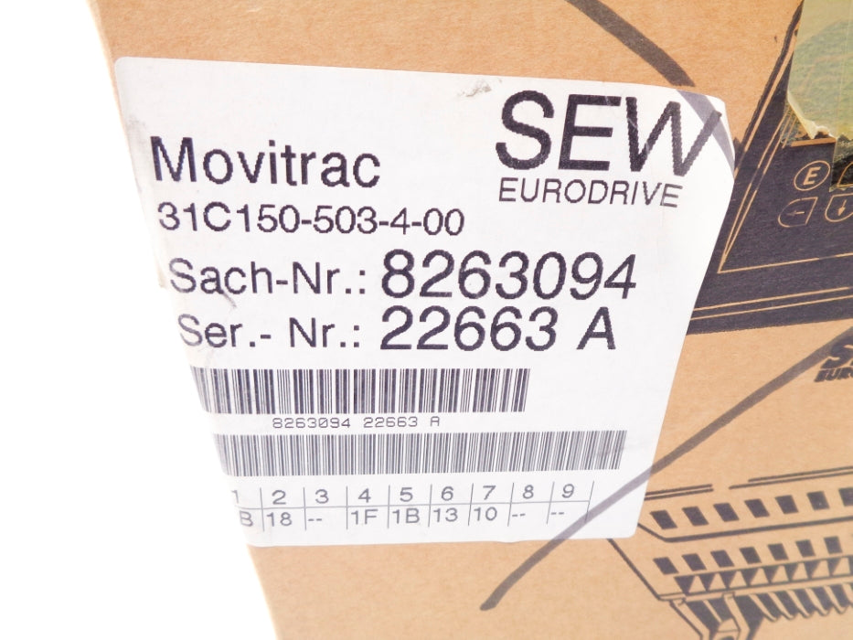 SEW EURODRIVE 31C150-503-4-00 NSMP
