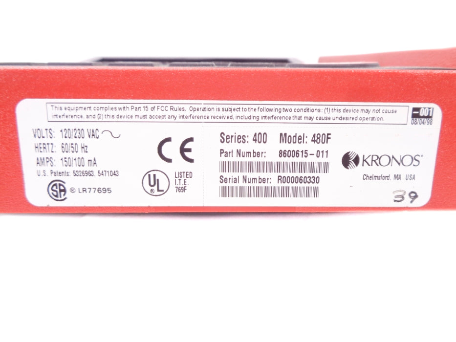 KRONOS 8600615-011 (AS PICTURED) NSNP