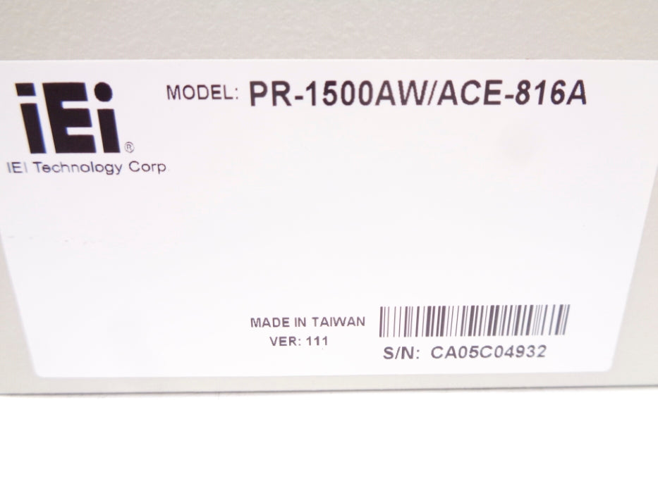 IEI PR-1500W/ACE-816A UNMP