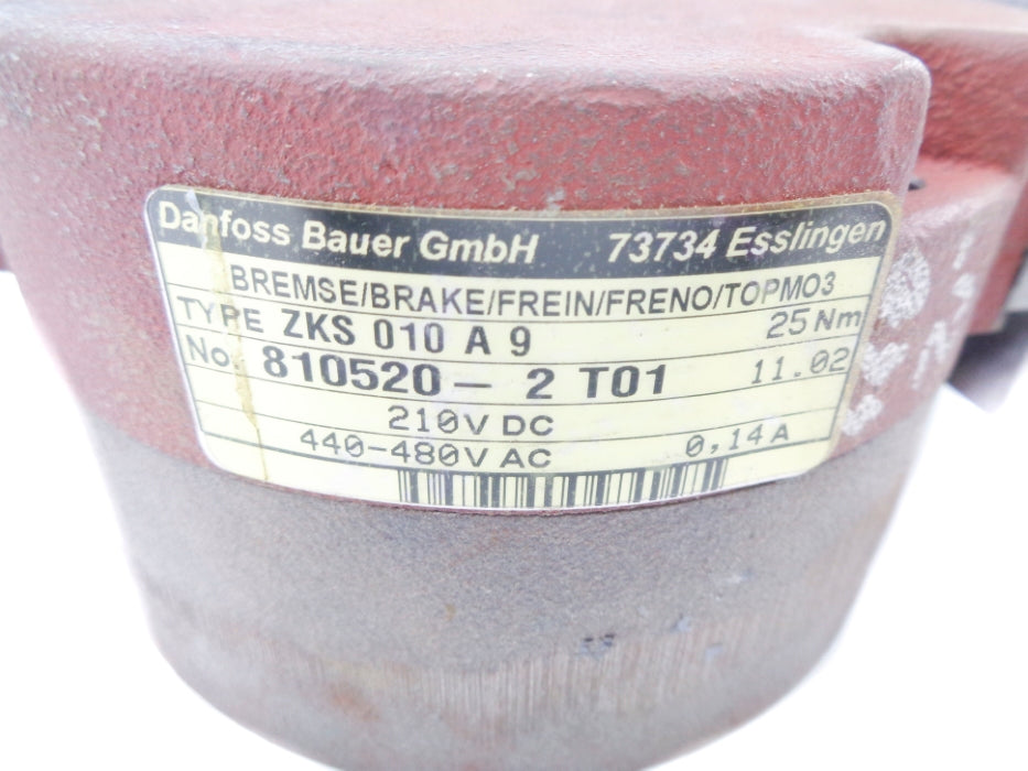 DANFOSS BAUER ZKS010A9 810520-2T01 UNMP
