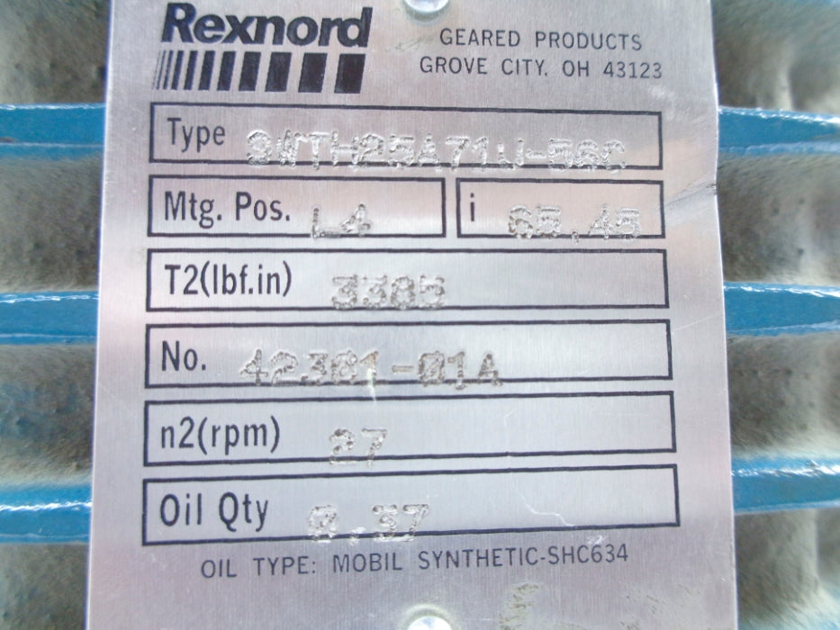 REXNORD SWTH25A71U-56C UNMP