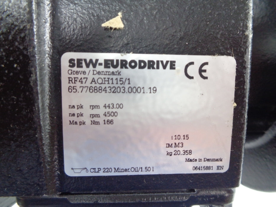 SEW-EURODRIVE RF47AQH115/1 NSNP