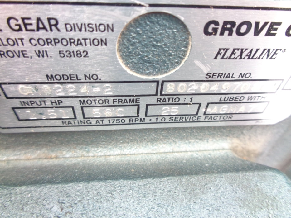 GROVE GEAR CMQ224-2 NSNP